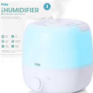 *NEW* Fridababy 3-in-1 Humidifier + Diffuser Nightlight in Light Blue
